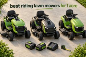 best riding lawn mowers for 1 acre